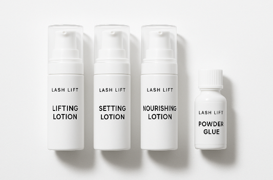 Kommer snart: Lashlift Kit: Step 1-3 including Powder Glue
